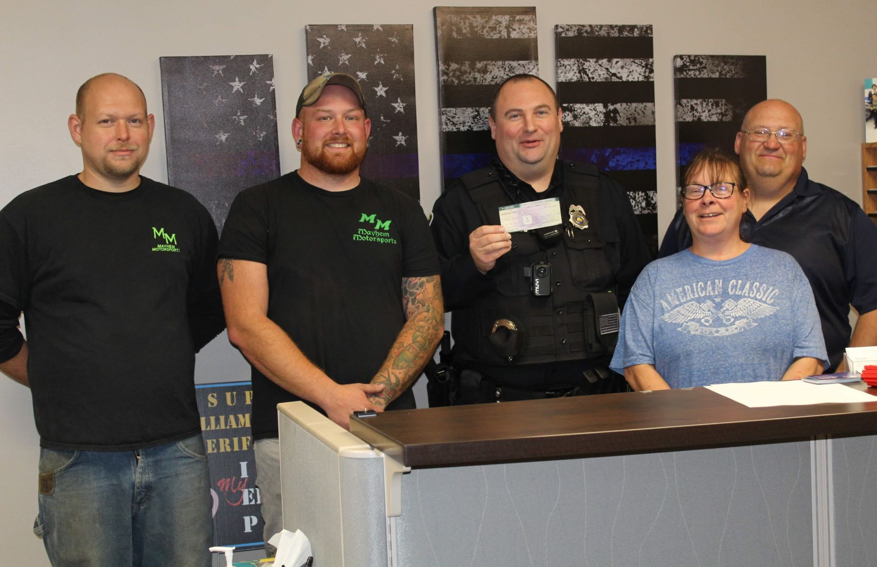 Butler Police receive donation